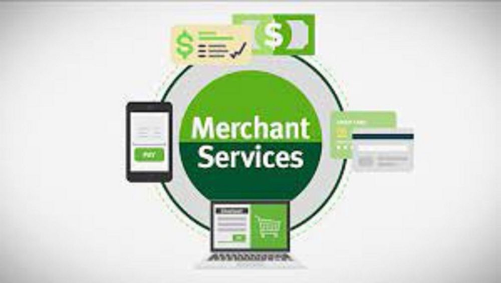 Text: Merchant service app